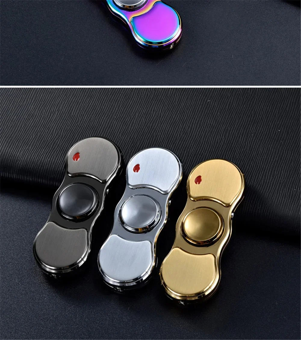LED Electric Spinner Lighter