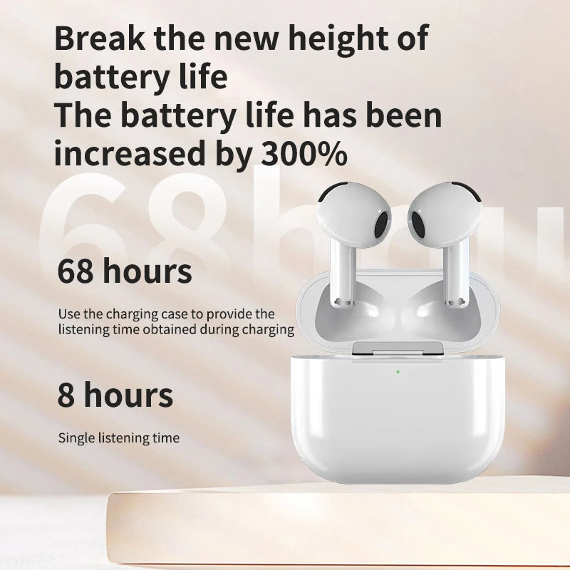 Wireless Bluetooth Earbuds With Charging Case