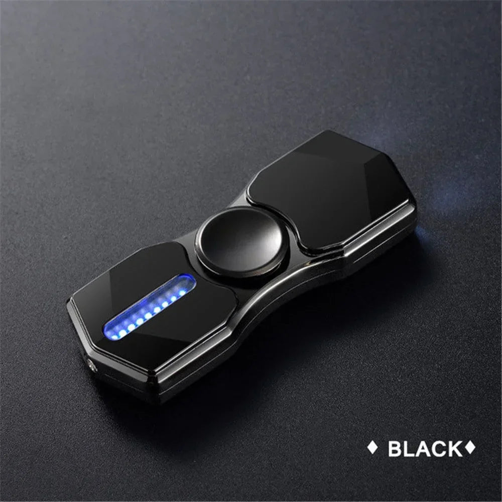 LED Electric Spinner Lighter