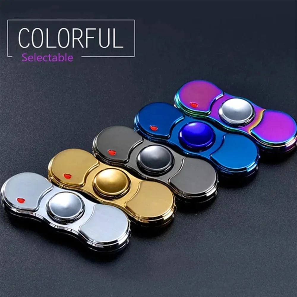 LED Electric Spinner Lighter